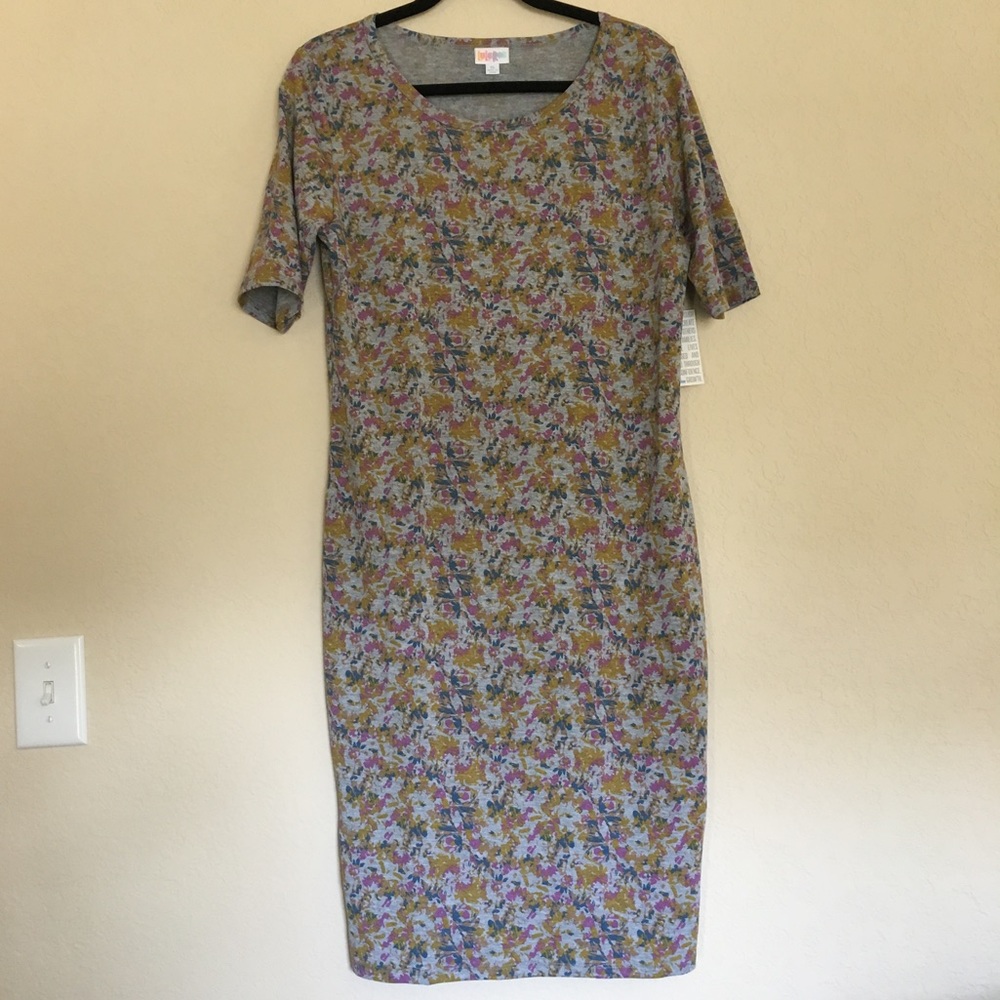 LuLaRoe Julia Dress sz XL